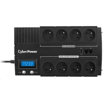 CyberPower BRICs LCD UPS 1000VA/600W - české zásuvky, BR1000ELCD-FR