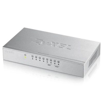 ZyXEL  GS-108Bv3 8-port 10/100/1000Gb/ QoS porty/ 802.3az (Green)/ desktop/ kovový kryt, GS-108BV3-EU0101F