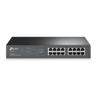 TP-Link TL-SG1016PE   PoE switch, 16x GLAN včetně 8x PoE+, 802.3af/at, 110W budget, TL-SG1016PE
