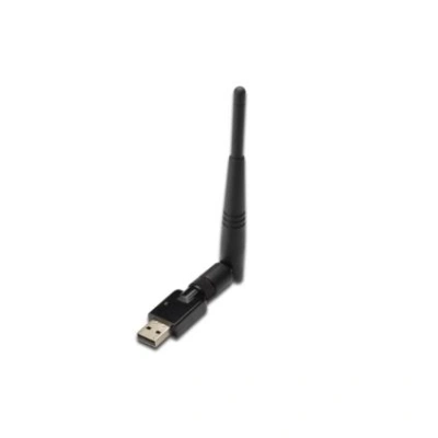 DIGITUS Bezdrátový 300N USB 2.0 adapter, 300Mbps, Realtek 8192 2T/2R, externí anténa,, DN-70543