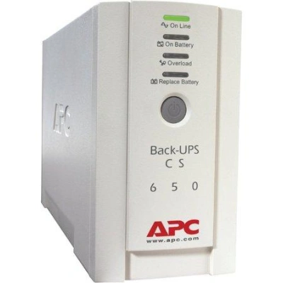APC Back-UPS CS 650VA (400W)/ 230V/ USB/ RS232/ 4x IEC zásuvka, BK650EI