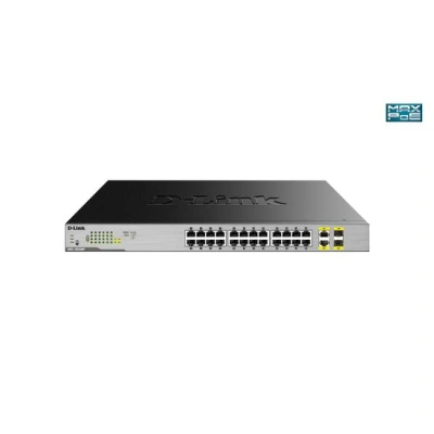 D-Link DGS-1026MP 24x10/100/1000 Desktop Switch - AKCE!, DGS-1026MP