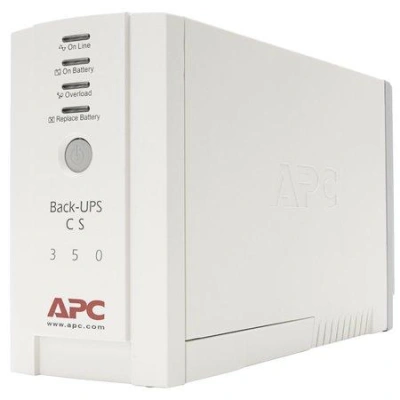 APC Back UPS CS 350VA (210W)/ 230V/ USB/ RS232/ 4x IEC zásuvka, BK350EI