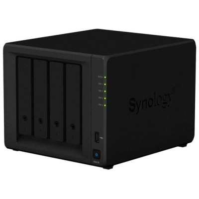 Synology DS418   4-Bay SATA, Realtek 4C 1,4 GHz, 2GB, 2xGbE LAN, 2xUSB 3.0, DS418