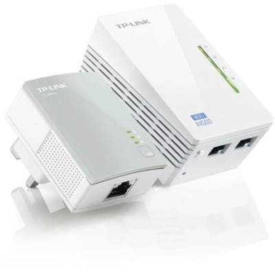 TP-LINK TL-WPA4220KIT Powerline adaptéry, 500Mbps, WiFi, set TL-WPA4220 a TL-PA4010, TL-WPA4220KIT