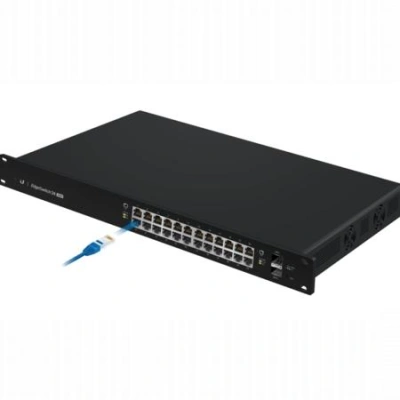 Ubiquiti Edge Switch 24-port Gigabit Ethernet, 2x SFP, PoE 24V, PoE 802.3af/at, 250W, ES-24-250W