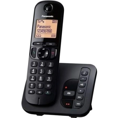 Panasonic KX-TGC220FXB, bezdrát. telefon, černý, KX-TGC220FXB
