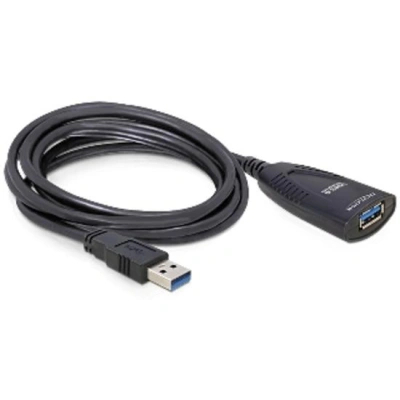 Delock USB 3.0 prodlužovací kabel A/A, samec/samice,délka 5m s aktivním zesílením