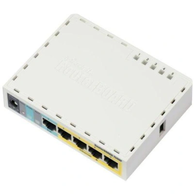 MikroTik RouterBOARD RB750UPr2 hEX PoE lite 64 MB RAM, 650 MHz, 5x LAN,1x USB, PoE vč. L4, RB750UPr2