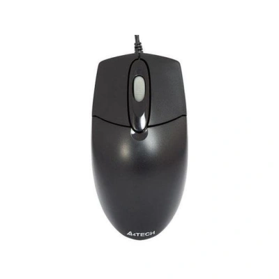 A4tech OP-720 Black, myš, 3 tlačítka, USB, 1200DPI, černá, A4TMYS43754