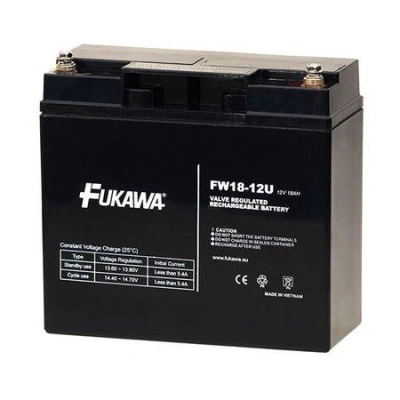 FUKAWA olověná baterie FW 18-12 U do UPS APC/ 12V/ 18Ah/ životnost 5 let/ závit M5, 12158