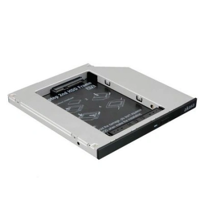 AKASA box pro 2,5" HDD místo SATA mechaniky do notebooku / AK-OA2SSA-03 / 7 a 9,5 mm, AK-OA2SSA-03