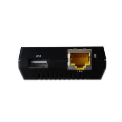 DIGITUS  1-Port. USB 2.0 - Multifunkční Síťový server, DN-13020