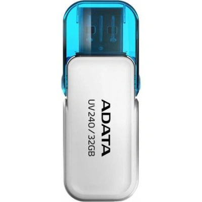 ADATA Flash disk UV240 32GB / USB 2.0 / bílá, AUV240-32G-RWH
