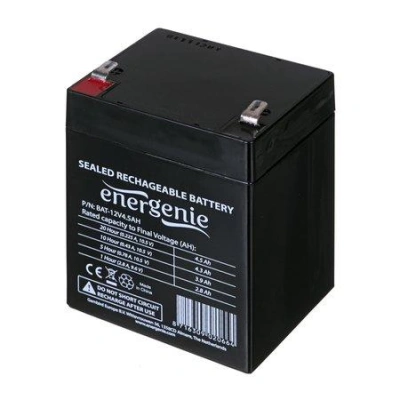 Energenie Rechargeable Gel Battery 12V/4.5AH, BAT-12V4.5AH