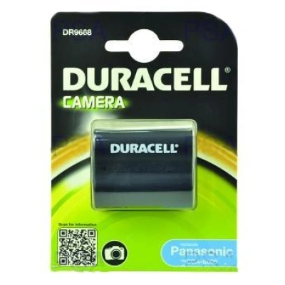 DURACELL Baterie - DR9668 pro Panasonic CGR-S006E/1B, černá, 700 mAh, 7.4V