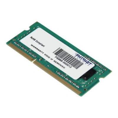 PATRIOT Signature 4GB DDR3 1600MHz/ SO-DIMM / CL11 / PC3-12800, PSD34G160081S