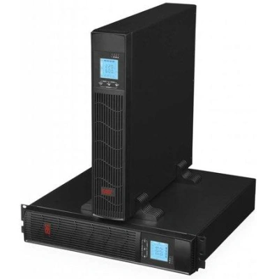EUROCASE záložní zdroj EA610RT 1000VA / 1000VA / USB / RJ45 / LCD Displej / Pure sine way, EA610RT