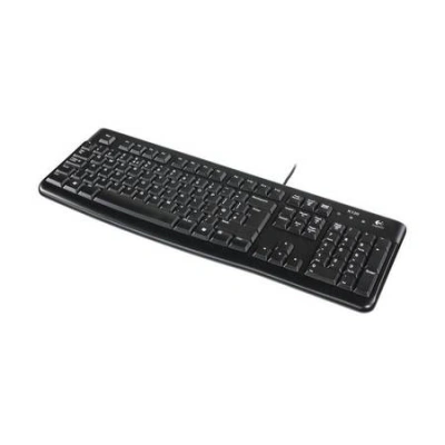 Logitech Corded Keyboard K120 - Business EMEA - US International - BLACK, 920-002479