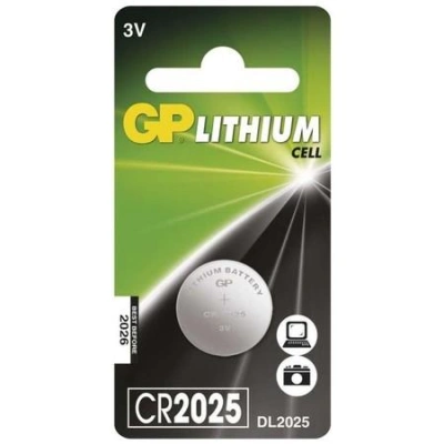 GP lithiová baterie 3V CR2025 1ks blistr