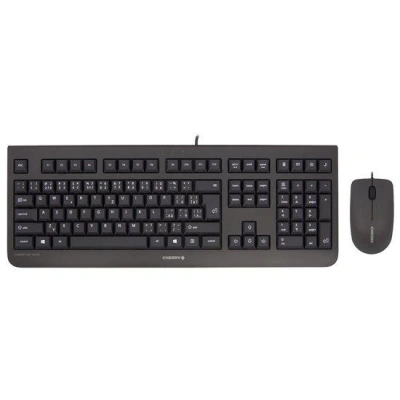 CHERRY set klávesnice + myš DC 2000/ drátový/ USB/ černá/ CZ+SK layout, JD-0800CS-2