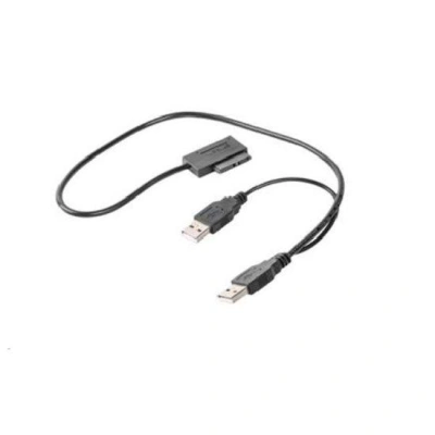Kabel CABLEXPERT externí adaptér USB na Slim SATA SSD, DVD, KAB051C1T