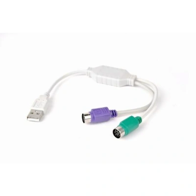 Kabel GEMBIRD adapter USB-2xPS/2 30cm, KAB051C12