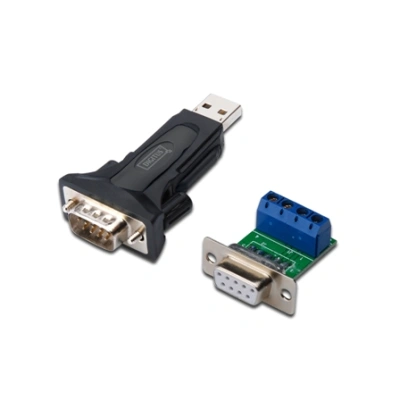 Digitus převodník USB 2.0 na sériový port, RS485,  DSUB 9M  + Pinout adaptér, DA-70157